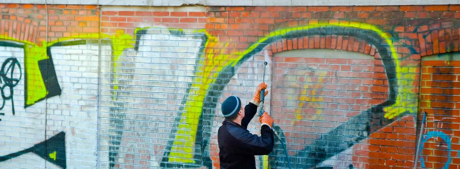 Graffiti Removal in Lynemouth