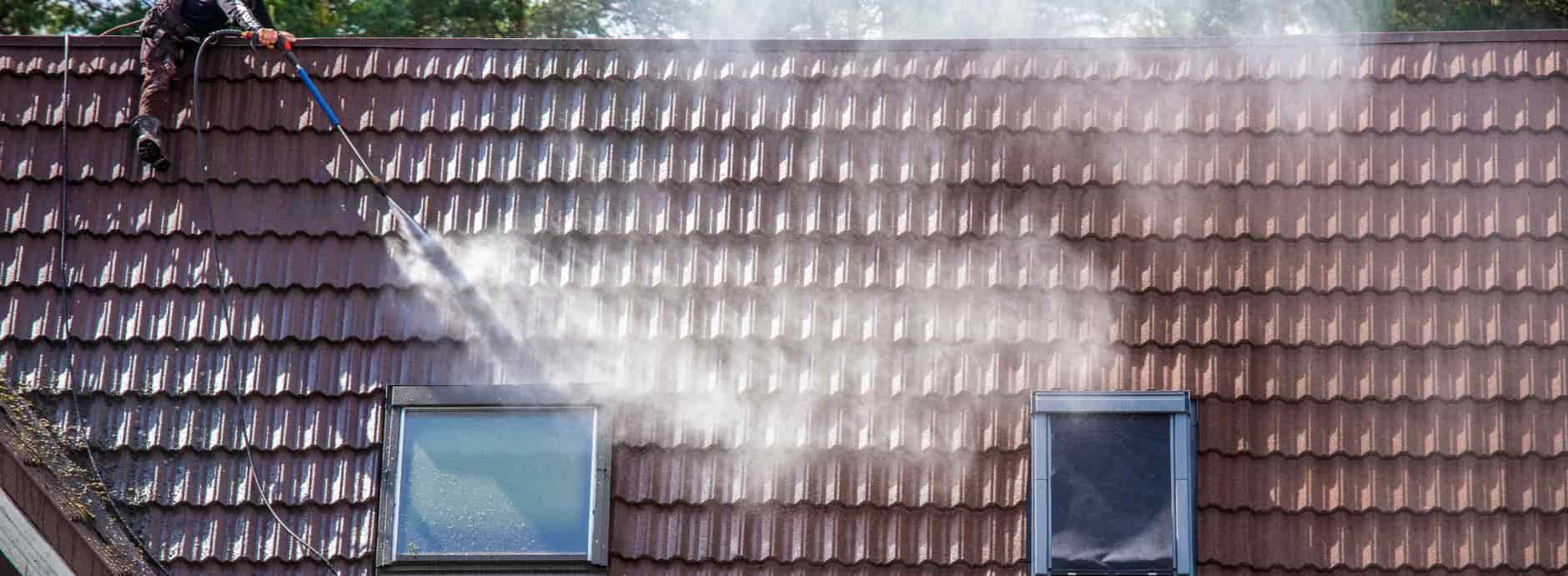 Roof Cleaning in Evenwood